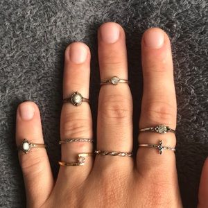 Odds ‘N Ends 8 Pc Ring Set
